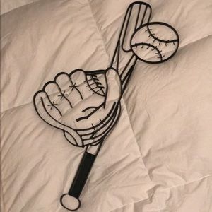 Softball/Baseball decor